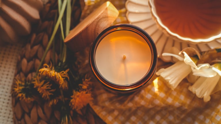 Autumn Glow - Spiced pumpkin luxury candle